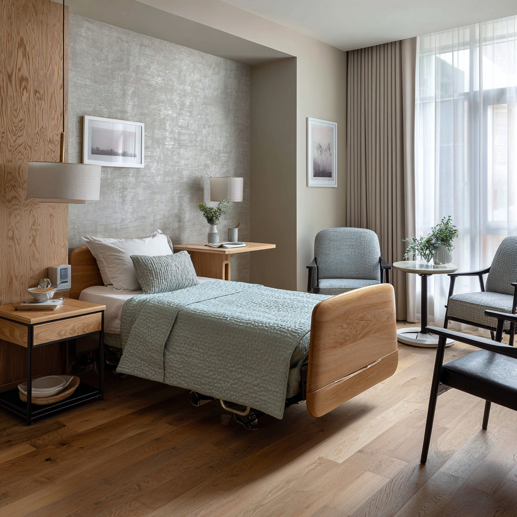 Private patient room at Selma Helpline
